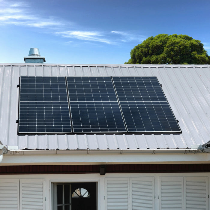 1350W Bifaziales Solarsystem für Metalldächer