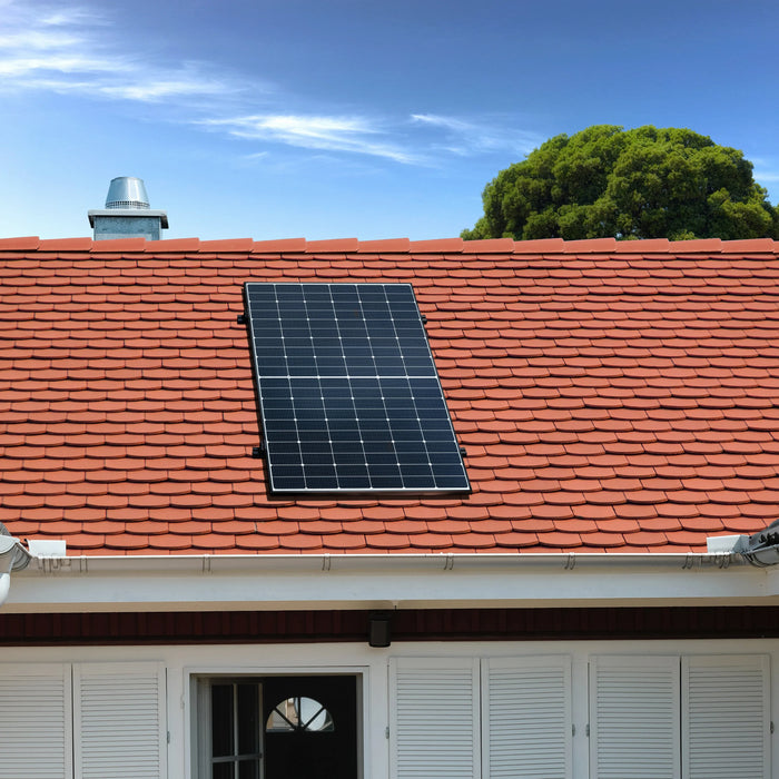 450W Bifaziales Solar-Dachziegel – Biberschwanzdach