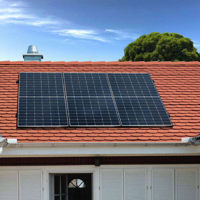 1350W Bifaziales Solar-Dachziegel – Biberschwanz-Design