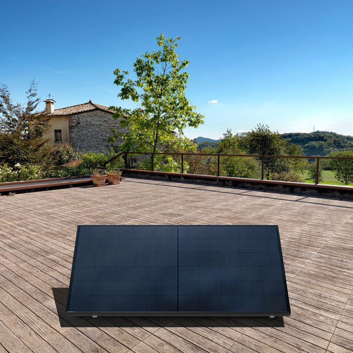 465W Bifaziales Solarmodul für Flachdächer