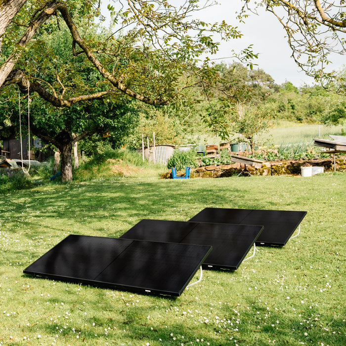 1500W Bifaziales Flachmontage-Solarmodul