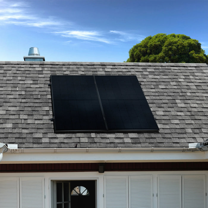 1000W Bifaziales Solarsystem für Bitumendächer