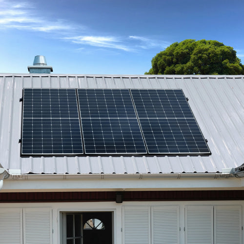 Premium 1350W Bifacial Solar Panel System for Metal Roofs
