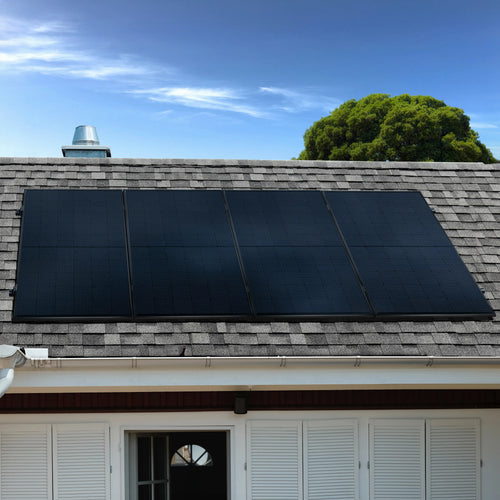 Premium 1860W Bifacial Solar Panel for Bitumen Roofs