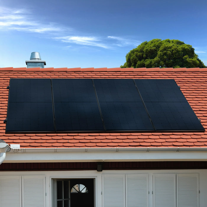 1860W Bifaziale Solar-Dachziegel – Biberschwanz-Design