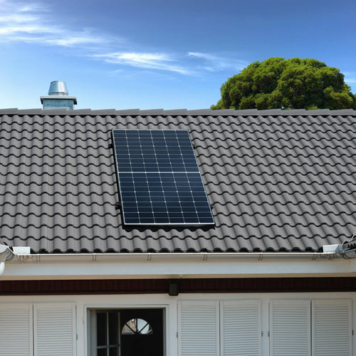 Basic Roof 450W Bifacial Solar Panel for Tiled Roofs