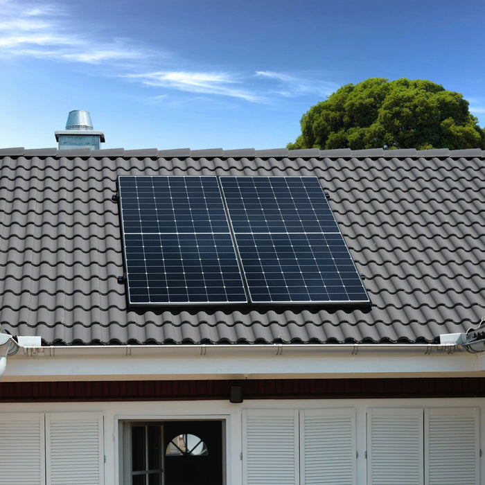 900W Bifaziales Solarsystem für Ziegeldächer