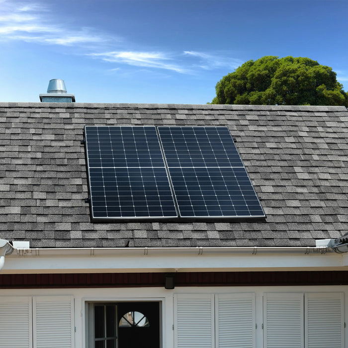 900W Bifaziales Solarsystem für Bitumendächer
