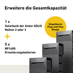 Anker SOLIX BP1600 Erweiterungsbatterie für tragbare Powerstation