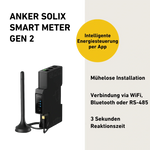 Anker SOLIX Smart Meter Gen 2 - Real-Time Energy Monitoring and Home Power Management