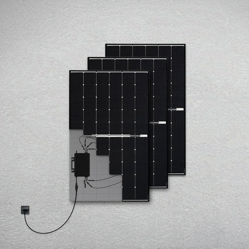 Basic Pure 1350W Bifacial Solar Panel - High Efficiency Dual-Sided Energy Generation