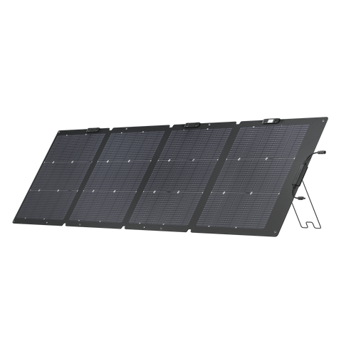 EcoFlow NextGen 220W Portable Foldable Solar Panel - High Efficiency Dual-Sided Charging
