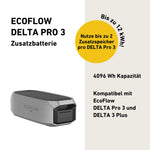 EcoFlow DELTA 3 Plus Portable Power Station - High-Capacity Fast-Charging Solar Generator