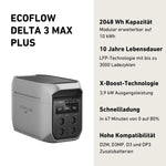 EcoFlow DELTA 3 Max Plus Portable Power Station - High-Capacity Backup Battery