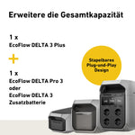 EcoFlow DELTA 3 Plus Portable Power Station - High-Capacity Fast-Charging Solar Generator