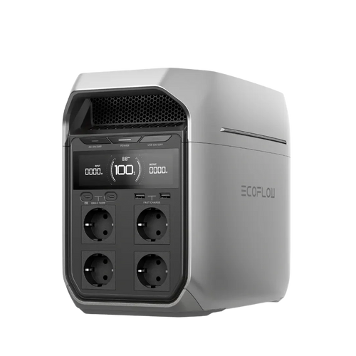 EcoFlow DELTA 3 Plus Portable Power Station - High-Capacity Fast-Charging Solar Generator