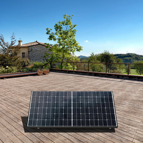 Premium 450W Bifacial Solar Panel for Flat Roof Installations
