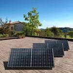 Premium 1350W Bifacial Solar Panel System for Flat Roofs