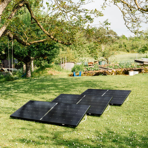 Basic Flat 1350 Bifacial Solar Panel - High Efficiency Dual-Sided Module