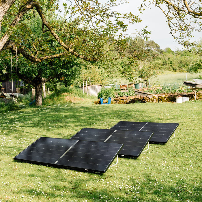 1350W Bifaziales Flachmontage-Solarmodul