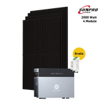 Max 2000 Bifacial Pro Solar System with Hoymiles HiBattery 4020 X Storage