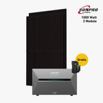 Max 1000 Bifacial Pro Solar System with Anker SOLIX Solarbank 3 E2700 Pro