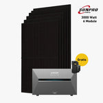 Max 3000 Bifacial Pro Solar System with Anker SOLIX Solarbank 3 E2700 Pro