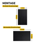 Basic Roof 450W Bifacial Solar Panel for Metal Roofs