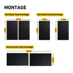 Max Roof 1000 Bifacial Solar Mounting System for Bitumen Roofs