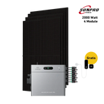 Max 2000 Bifacial Pro Solar Power Station with Zendure Solarflow 2400 Pro