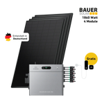 Premium 1860W Bifacial Solar Panel System with Zendure SolarFlow 2400 Pro Storage