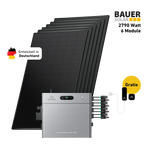 Premium 2790W Bifacial Solar Panel System with Zendure SolarFlow 2400 Pro Storage
