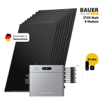 Premium 3720W Bifacial Solar System with Zendure SolarFlow 2400 Pro Storage