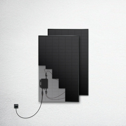 Premium Pure 930W Bifacial Solar Panel - High Efficiency Dual-Sided Energy Generation