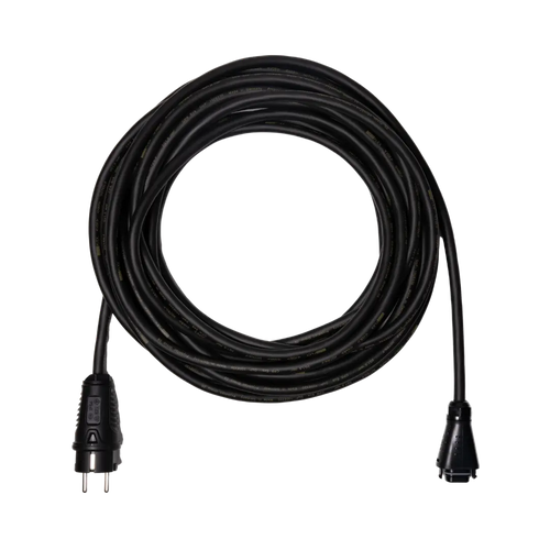 Premium Schuko-Anschlusskabel, 2m, Made in Germany, Hochwertiges Netzkabel