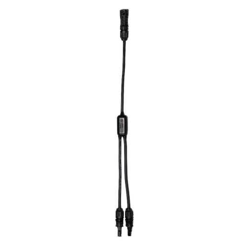 MC-4 Y-Adapter Cable Pair for Solar Panel Connections