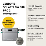 Basic 1800W Bifacial Solar Panel System with Zendure Solarflow 800 Pro 2