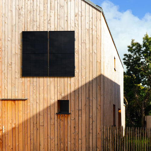 Max Wall 1000 Bifacial Solar Panel - 90 Degree Mounting System