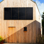 Max Wall 2000 Bifacial Solar Panel - 90 Degree Mounting System