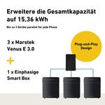 Marstek Venus E 3.0 Portable Power Station - High Capacity Solar Generator